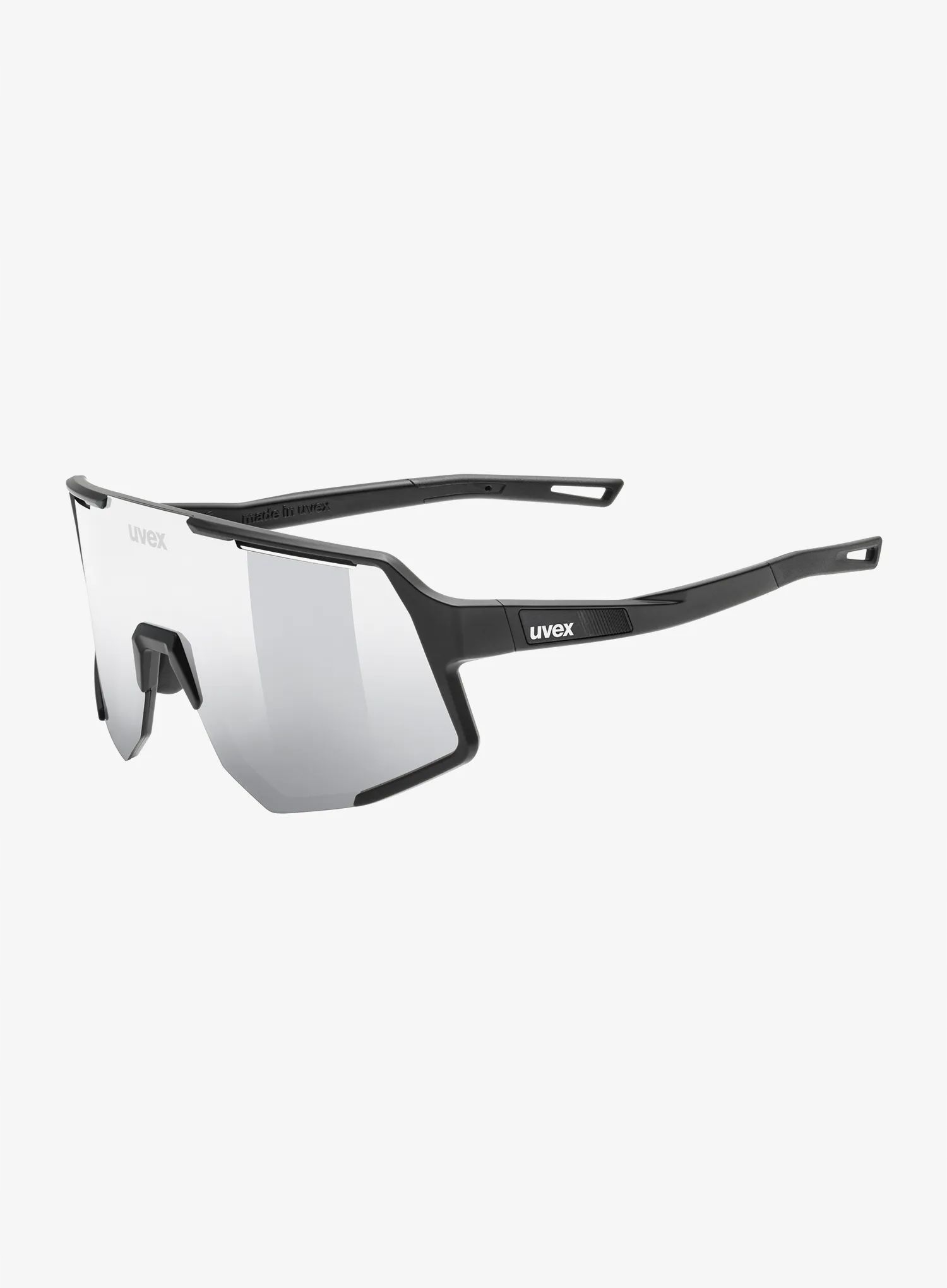 Cyklistické brýle Uvex Sequenze black matt/mir.silver