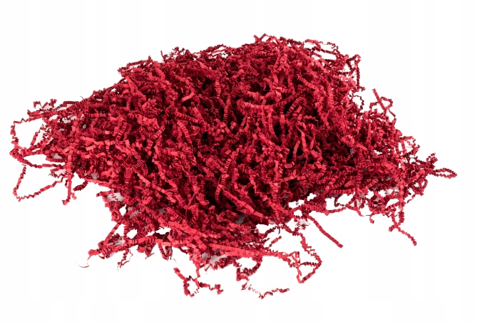 WYPEŁNIACZ EKOLOGICZNY WIÓRKI PAPIEROWE 1KG RED