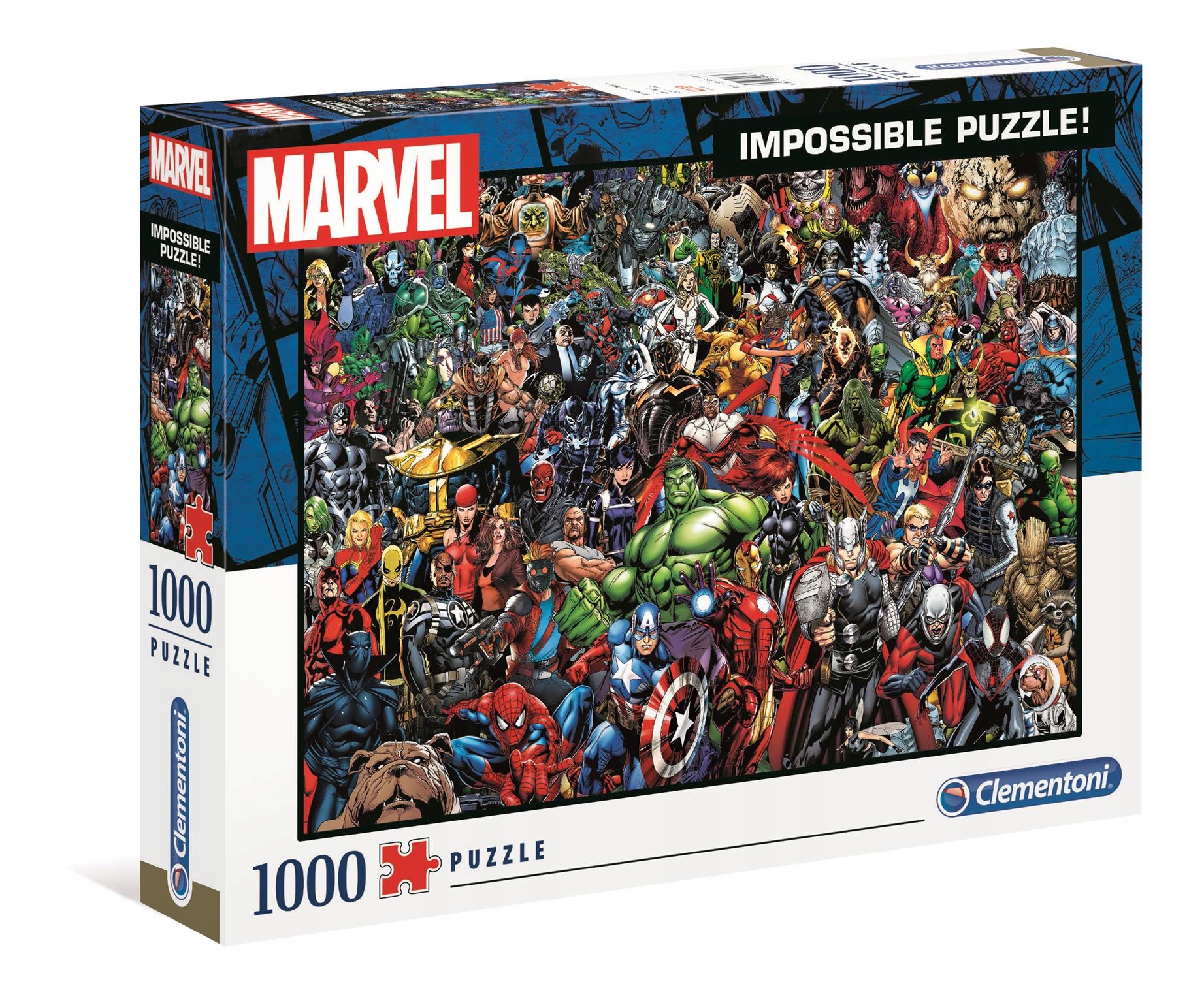 

Puzzle 1000 el. Impossible Marvel Clementoni 39411
