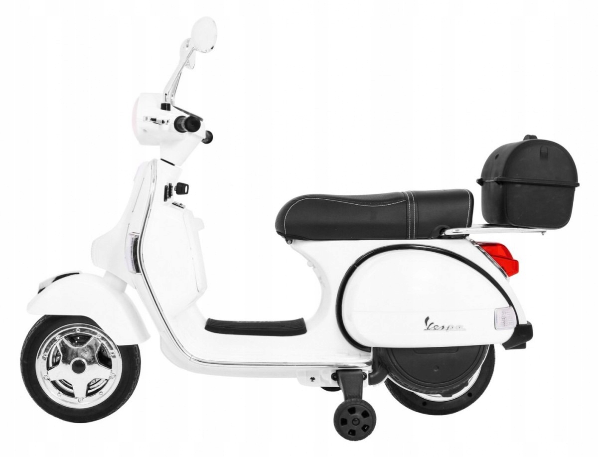 Автомобіль Скутер Vespa White Максимальна швидкість 5 км/год