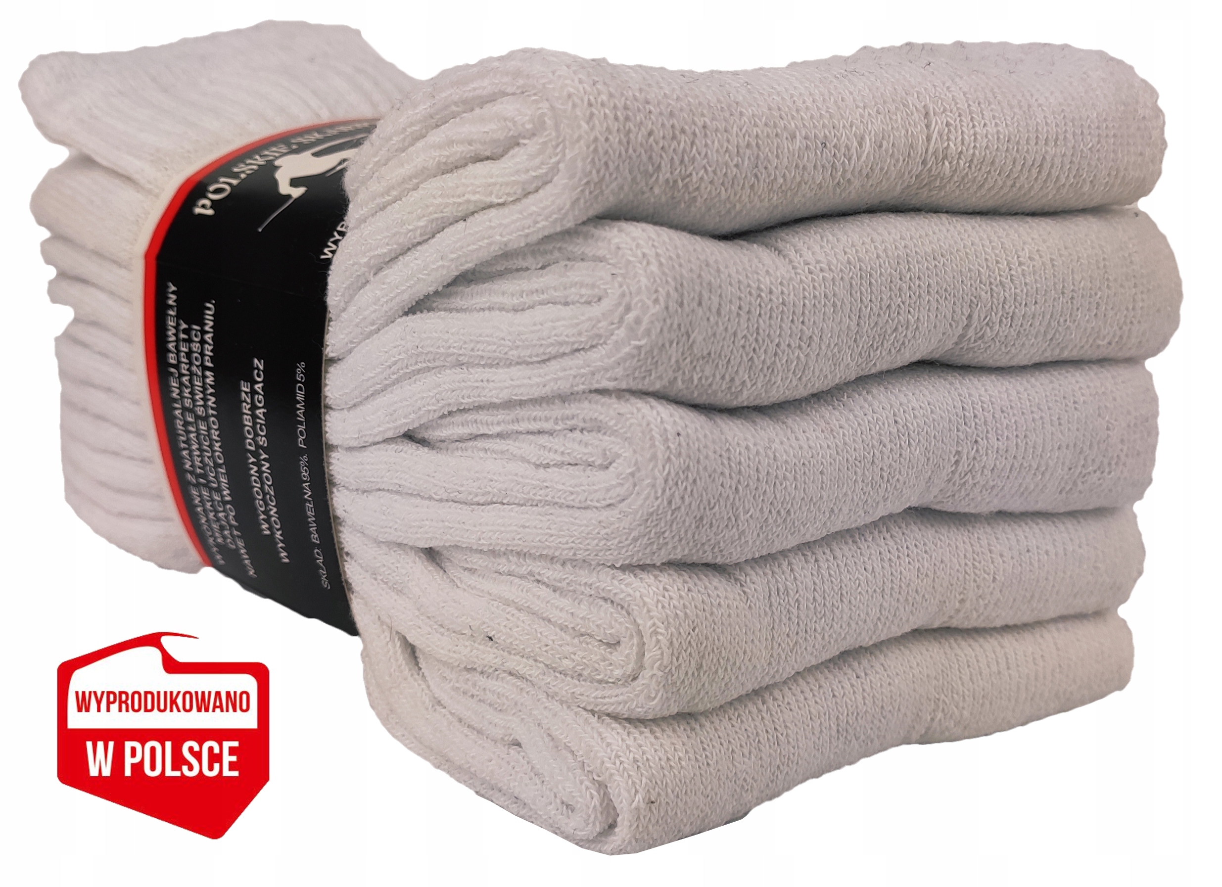 

Skarpety Frotta 5 Par Polski Producent Grube 43-46