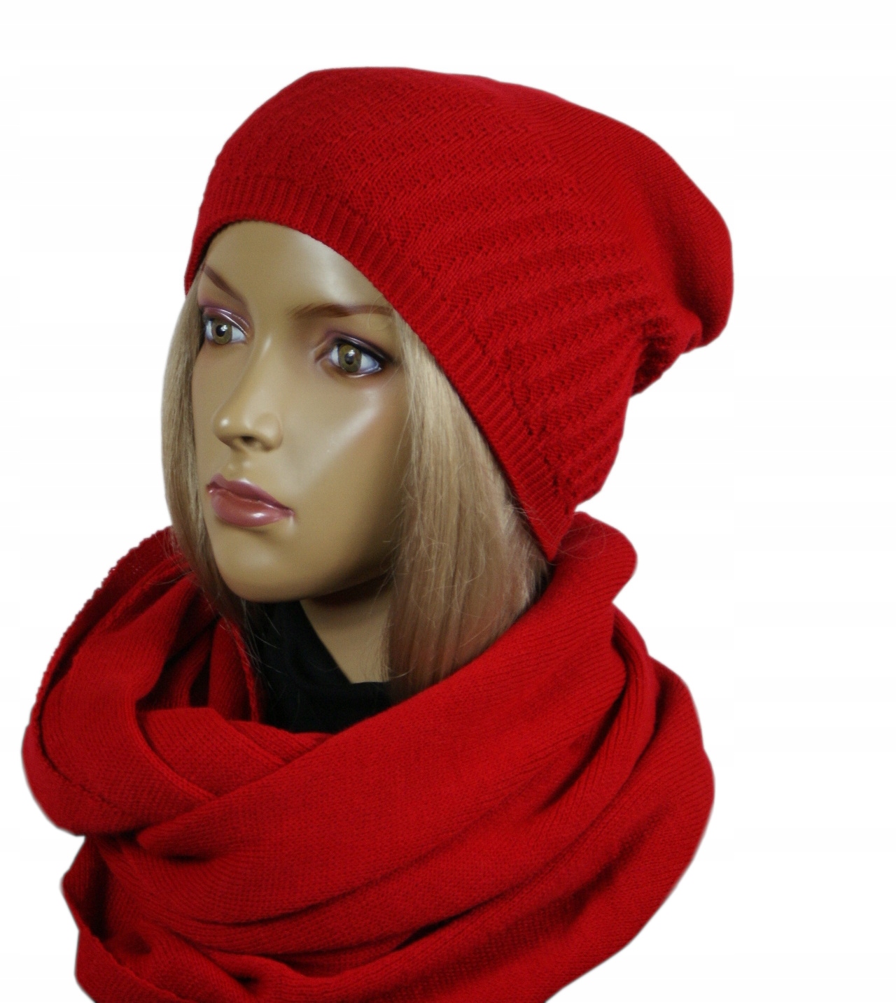 

Mg#komplet Czapka Komin bez pompona 41