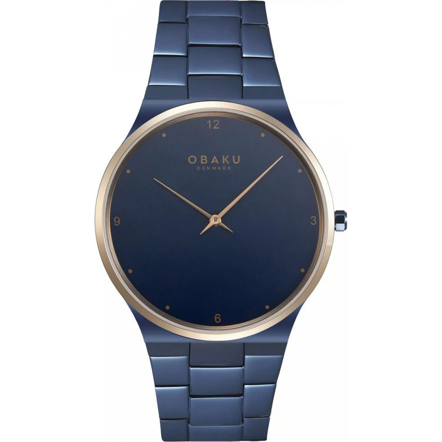 Pánské Hodinky Obaku Denmark V305GXSLSL modré