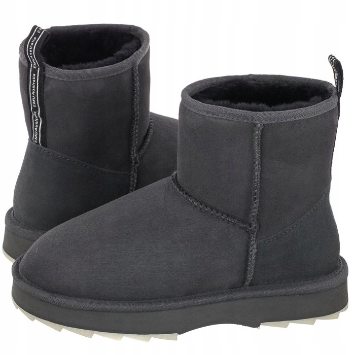 Dámské zimní boty Emu Australia Sharky Mini Dark Grey W12434 Šedé