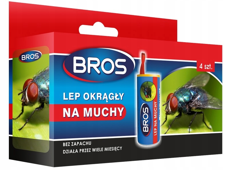 

Lep Okrągły Na Muchy 4szt Bros