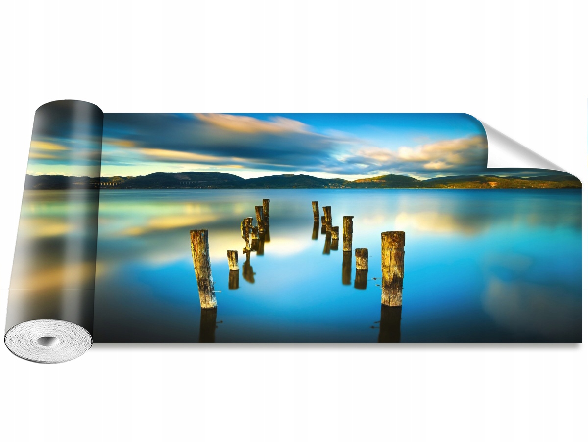 

Fototapeta Samoprzylepna Pomost Jezioro 250x104