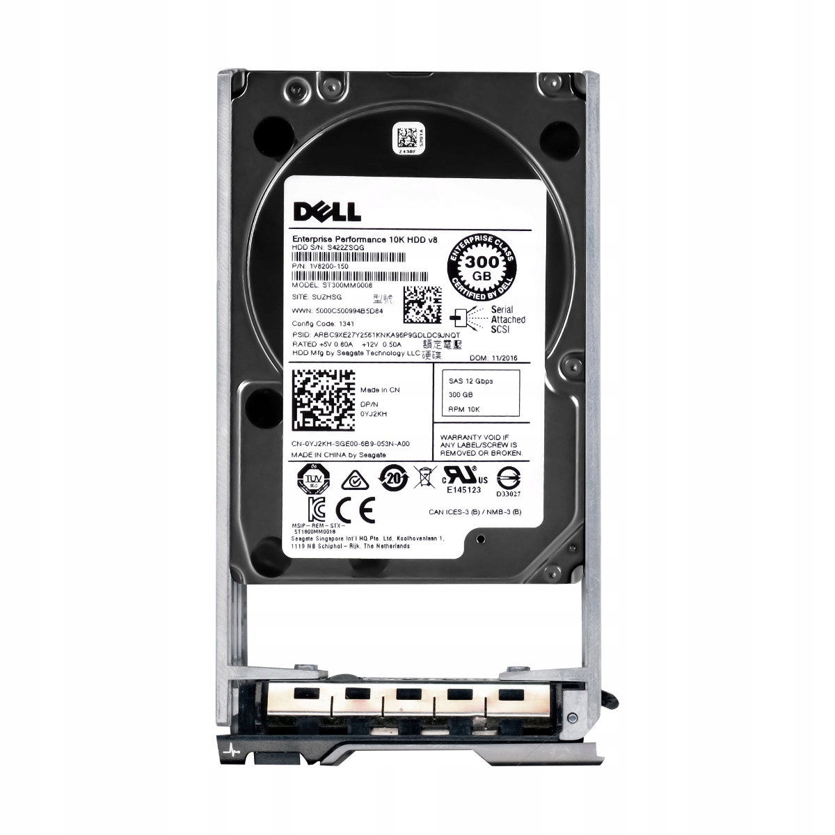 Dell 0YJ2KH 300GB SAS-3 10K 128MB 2,5'' ST300MM0008