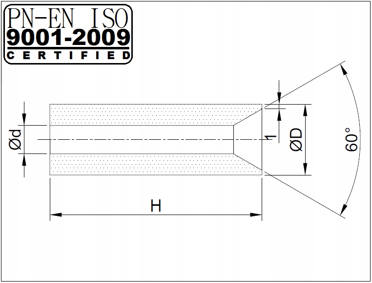 Насадка для пистолета BNP из карбида вольфрама 35x22x8