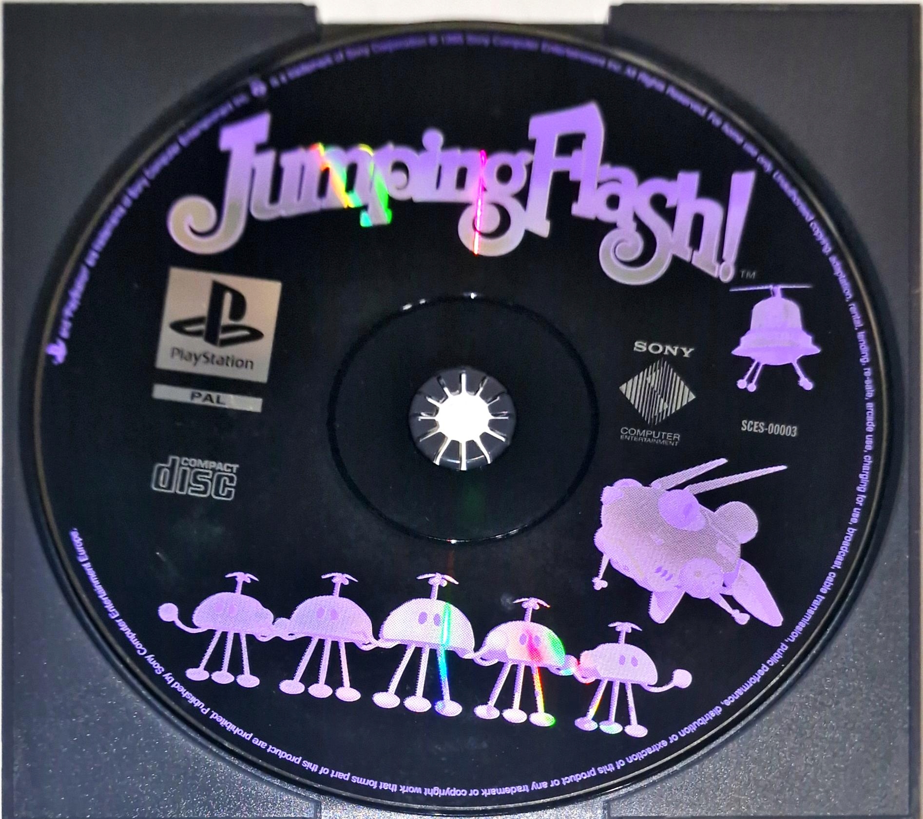 Gra JUMPING FLASH PSX SAMA PŁYTA