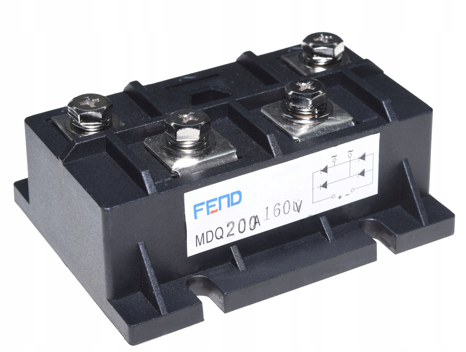 Usměrňovací můstek Gretza 200A 1000V Metal MDQ200A Fend