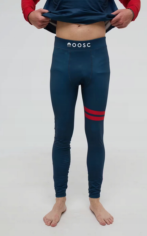 Legginsy Termoaktywne Męskie Oosc X Nfl Patriots Baselayer r. M