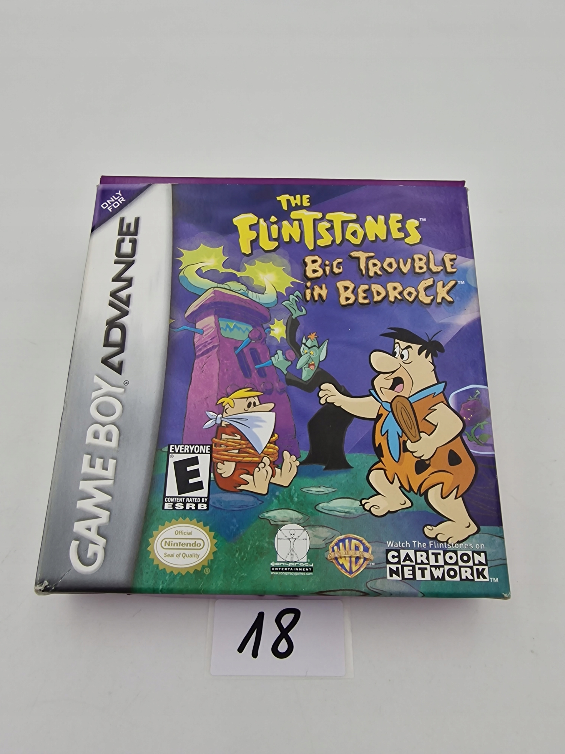 GAME BOY THE FLINTSTONES BIG TROUBLE IN BEDROCK Producent Nintendo