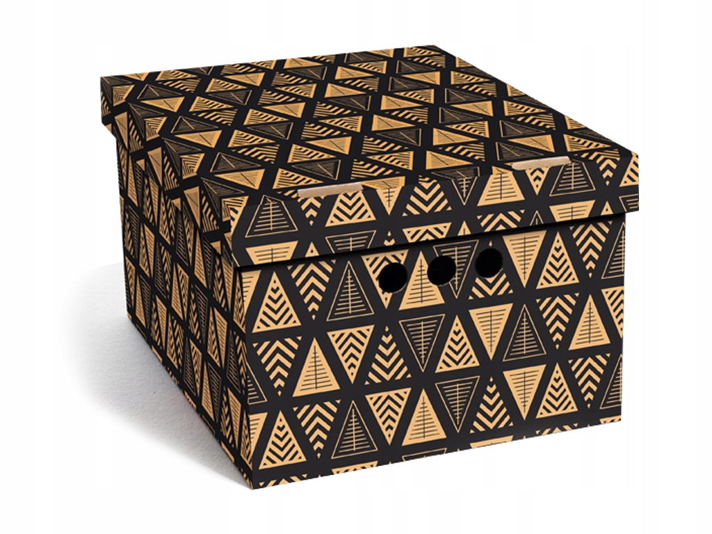 

Pudełko Prezentowe Kartonowe Swiąteczne 33/25/18