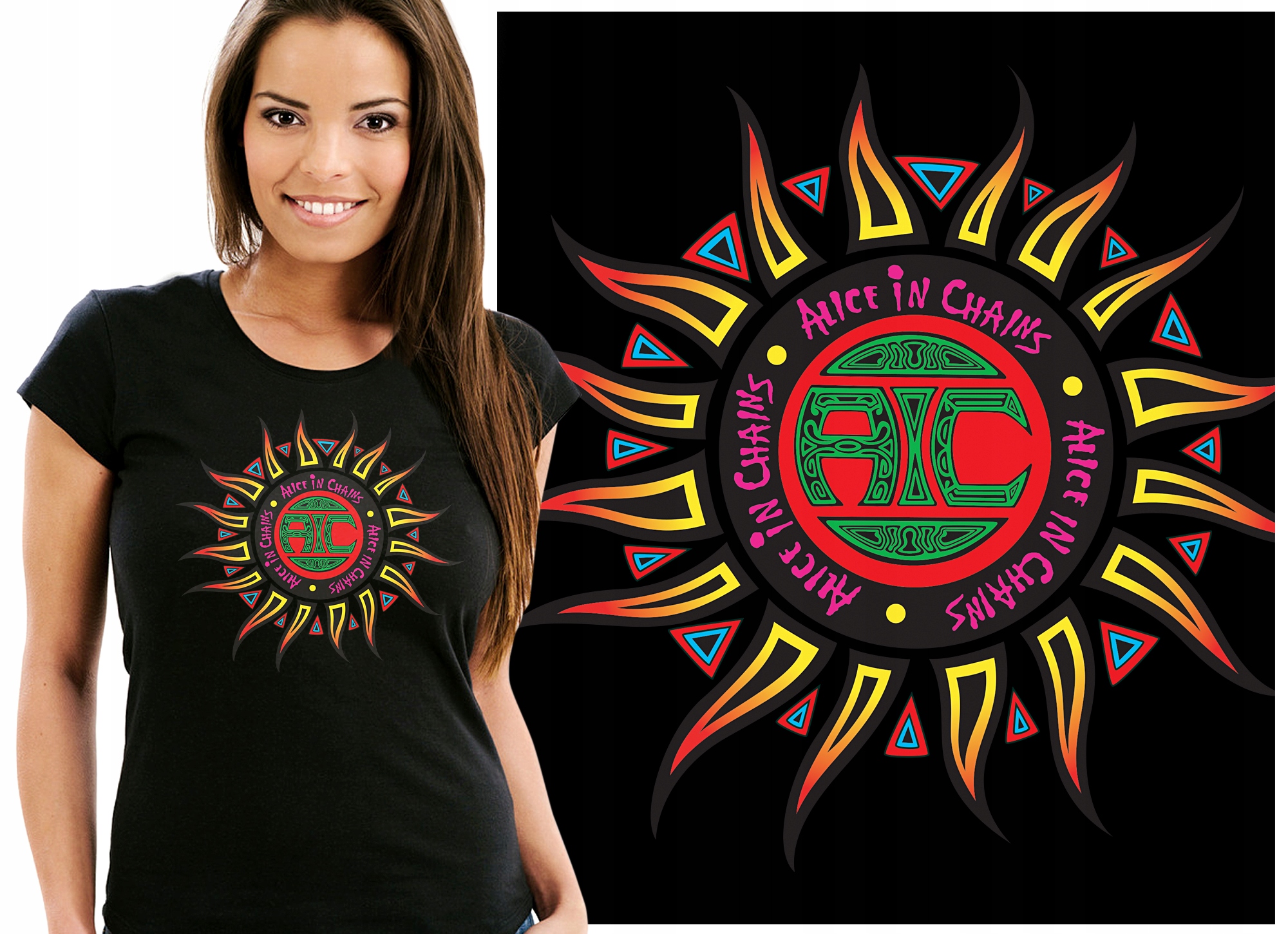 

Alice In Chains Staley Cantrell Koszulka Damska M