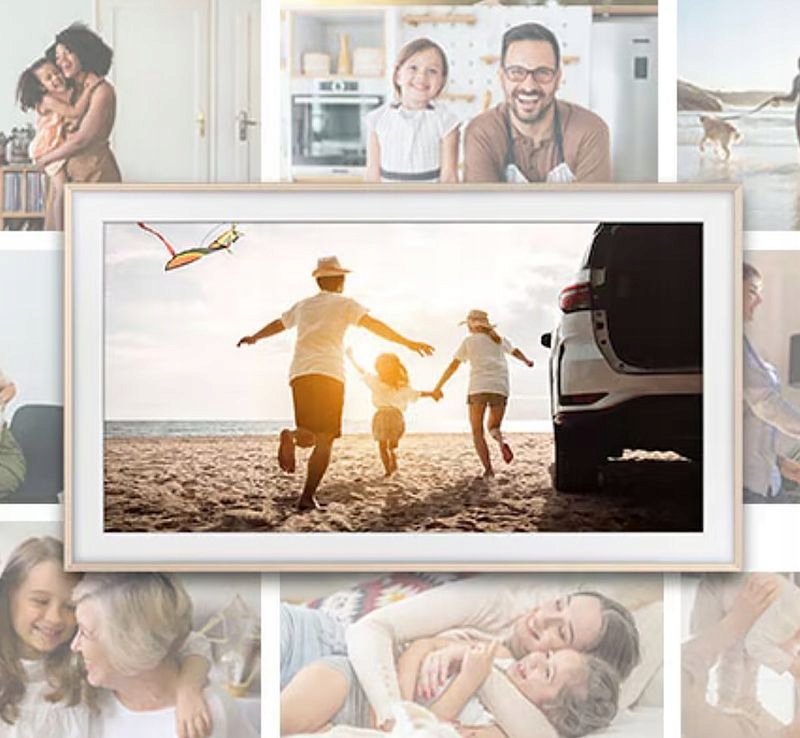 Samsung QE55LS03DAUXXH TV Frame 4K Smart TV Tizen DVB-T2 Dolby Digital Typ telewizora QLED