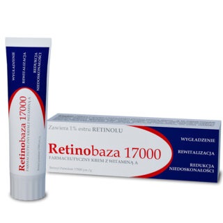 

Retinobaza 17000 krem Z Wit A 30g wygładzający