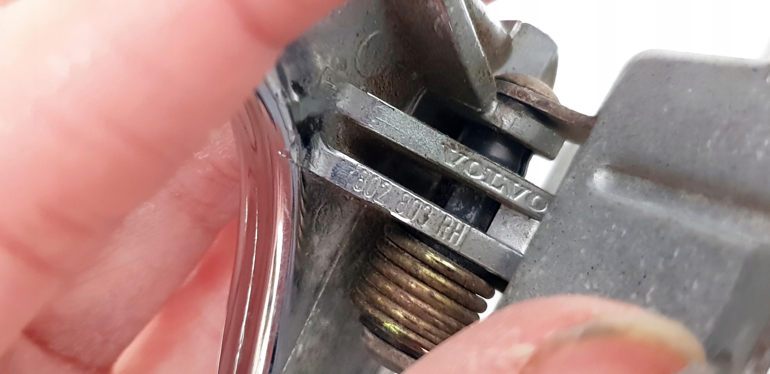 volvo S40 V40 универсал ручка двери внутренняя хром хромированная задний правая