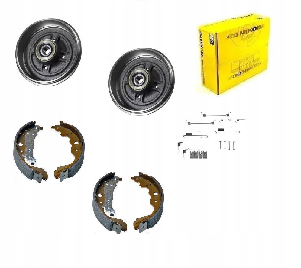 Bubny Čelisti Ložiska Kompresor Clio IV Captur 12- Sada