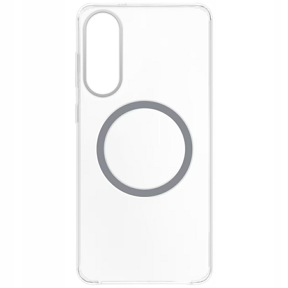 Pouzdro magnetický kryt Samsung Clear Magnet pro Galaxy průhledný Edge