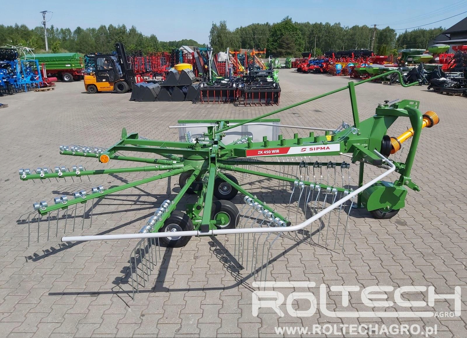 Zgrabiarka Karuzelowa SIPMA ZK 450 WIR 4,5m Koło Numer katalogowy części ZK 450 WIR