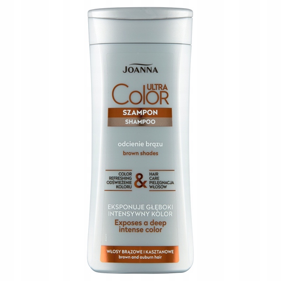 

Joanna Ultra Color Szampon do włosów brązowych