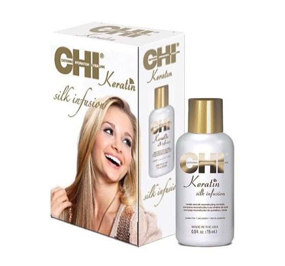 

Chi Keratin Silk Infusion jedwab olejek 15ml