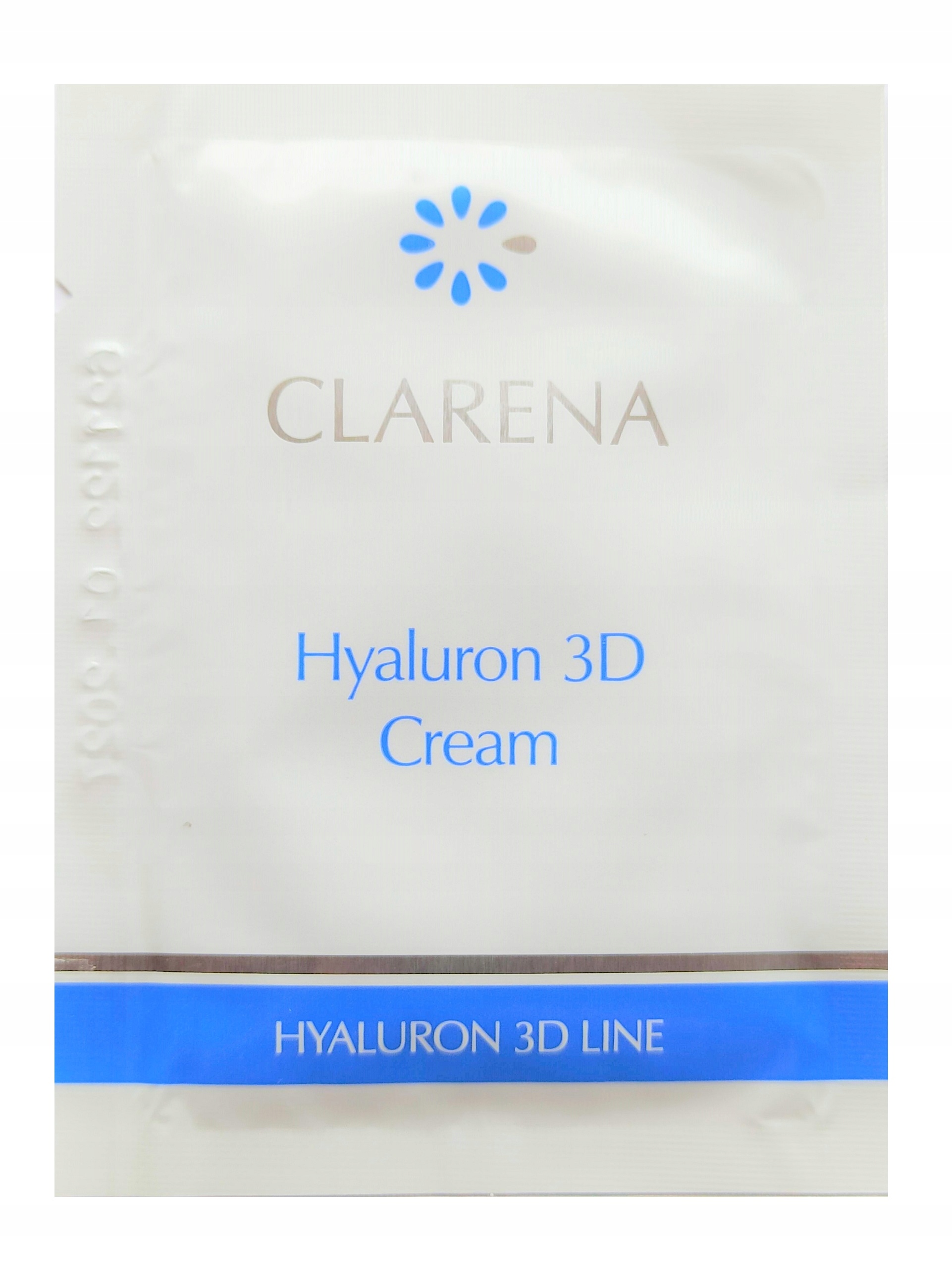 Clarena Hyaluron 3D Cream 3ml krem nawilżający