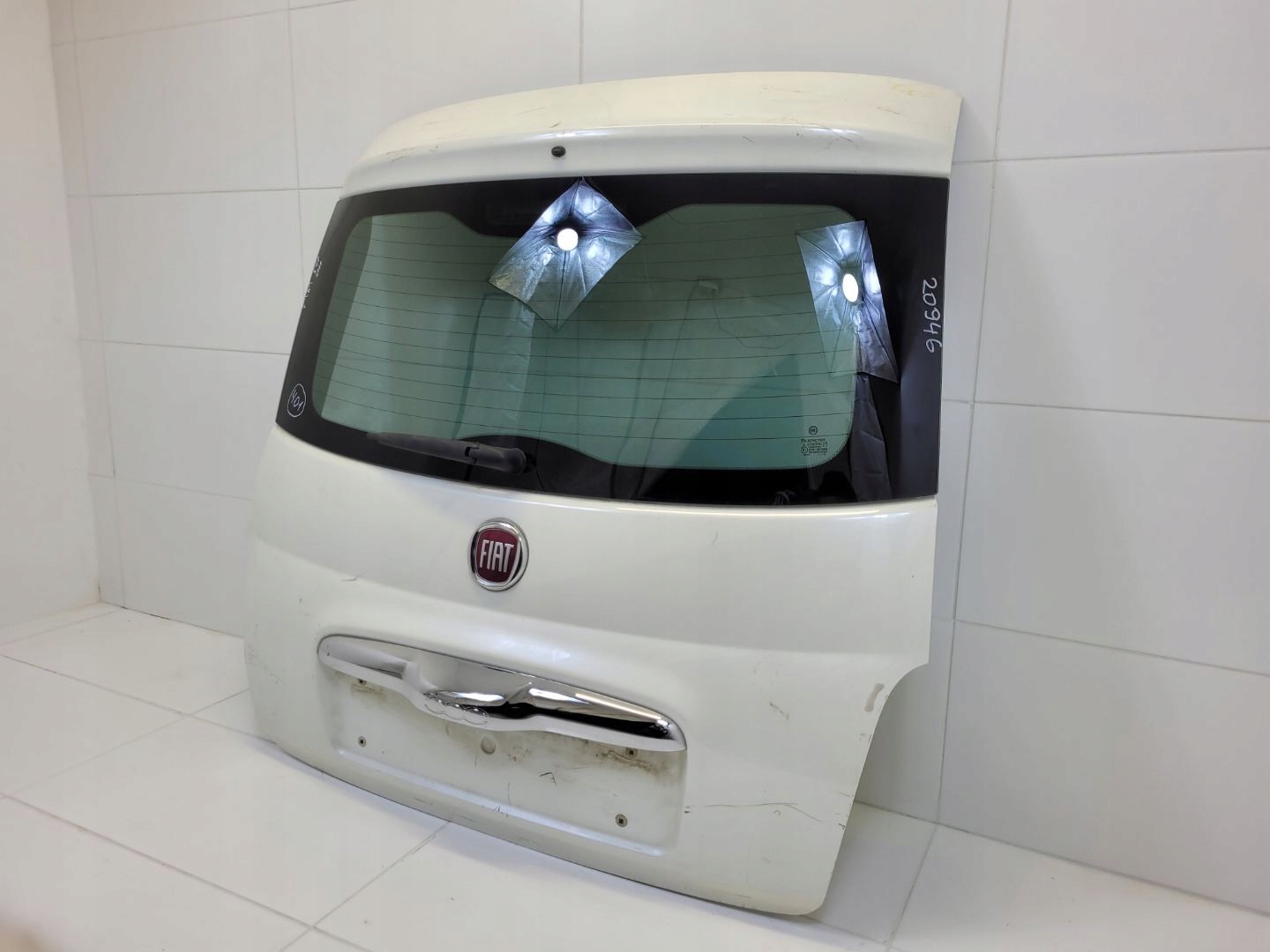 rear trunk door boot Fiat 500 2 facelift 2017