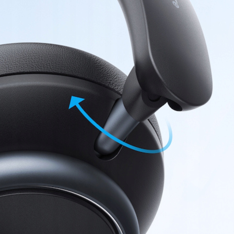 Słuchawki nauszne bezprzewodowe Soundcore Space Q45 Bluetooth 5.3 czarne Słuchawki nauszne bezprzewodowe Soundcore Space Q45 Bluetooth 5.3 czarne