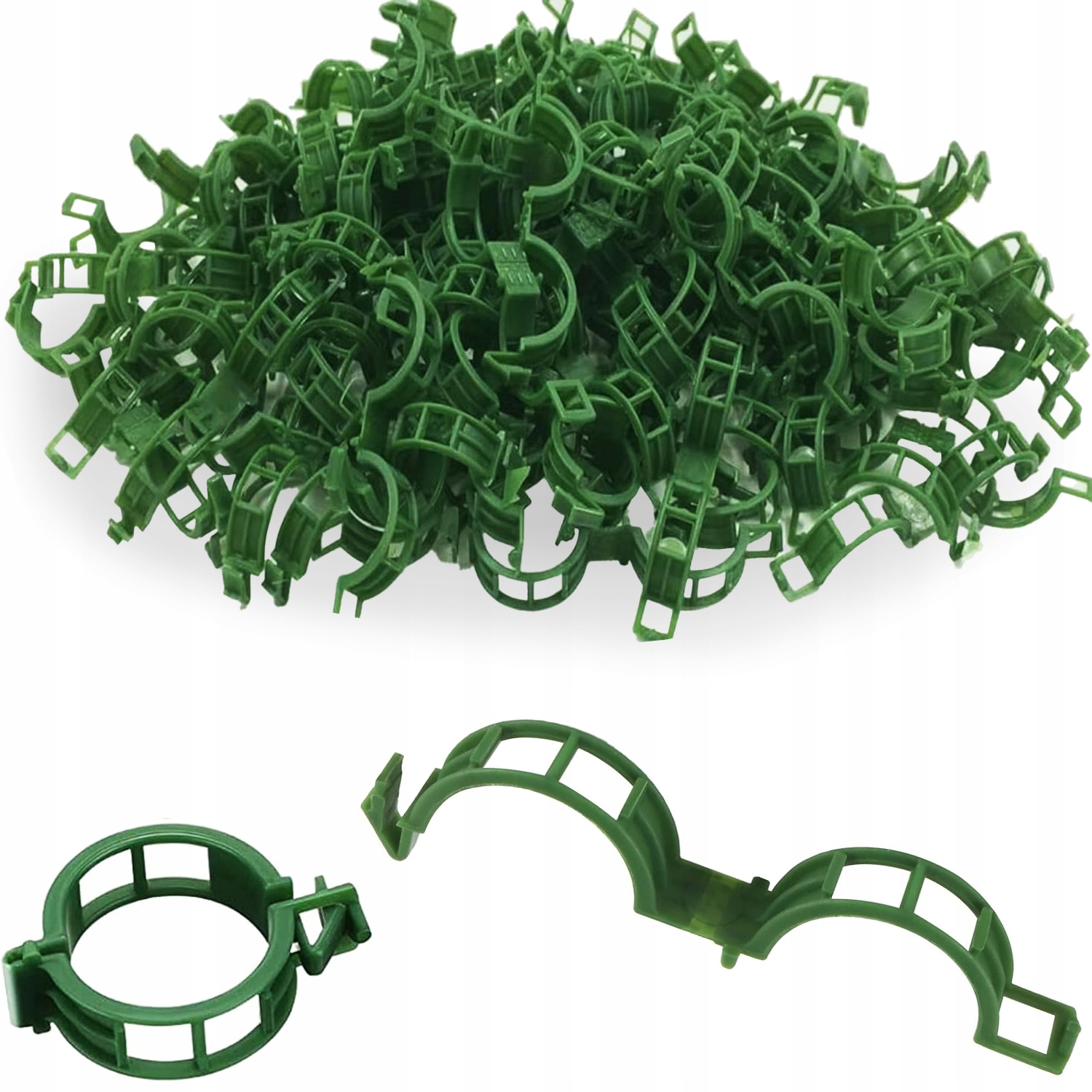 KLIPSY DO ROŚLIN ŁODYG ZAPINKI DO POMIDORÓW FASOLI SPINACZ UCHWYT 2,5cm 50x