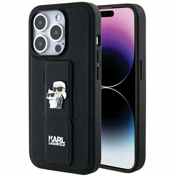 Karl Lagerfeld KLHCP13LGSAKCPK iPhone 13 Pro 13 6.1" černý/black hardcas