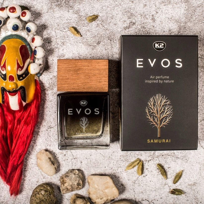 K2 EVOS SAMURAI ZAPACH PERFUMY DO AUTA Rodzaj atomizery