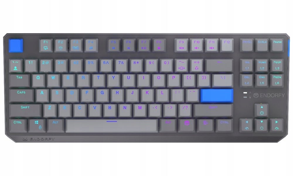 Endorfy mechanická klávesnice Thock V2 Tkl bezdrátová Argb yellow sw