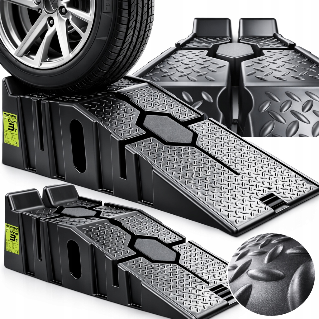 Automobilové nájezdy Nájezd rampa nájezdová 3t 2ks TM021! toolme