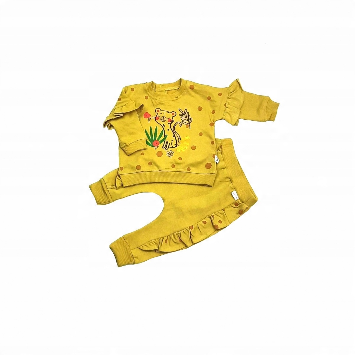 

Komplet Dziewczęcy Dres Dziecięcy Bluza Spodnie 80