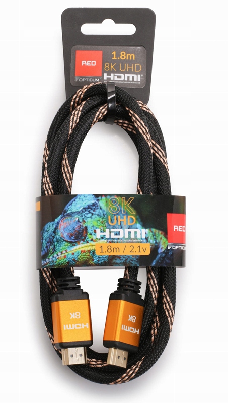 

Kabel Hdmi 2.1 Opticum 4K/8K 1,8 mb Ultra Hd