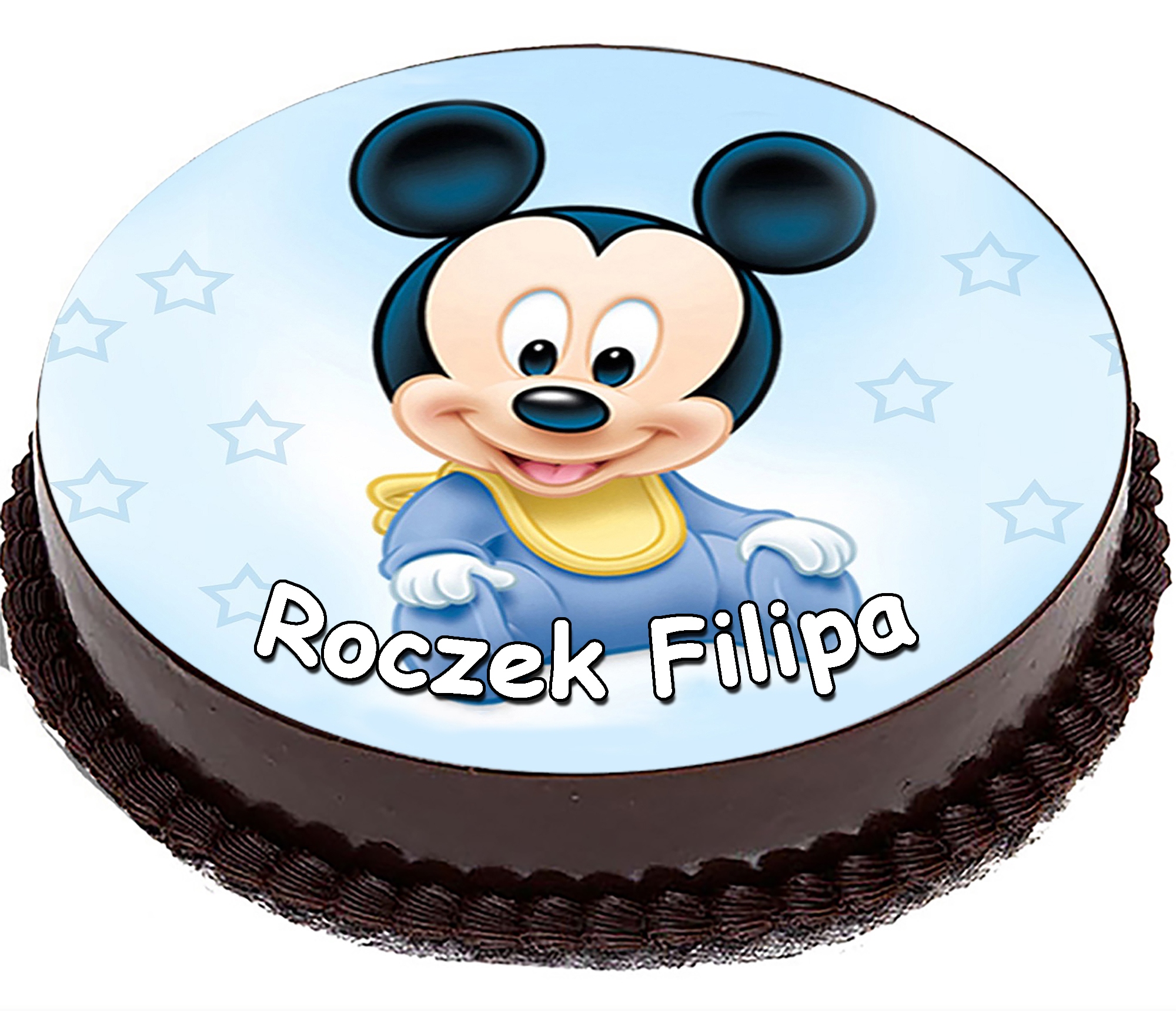 OPŁATEK NA TORT 6 ROCZEK MYSZKA MICKEY 20cm Marka inna