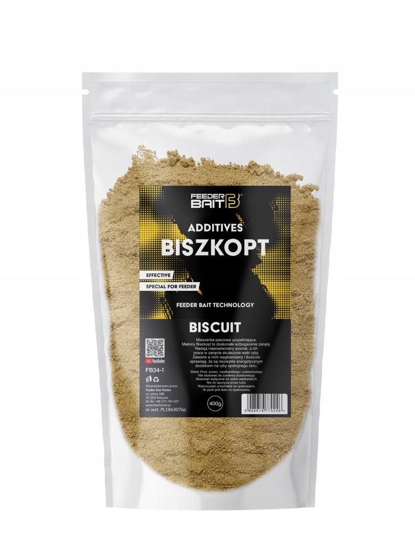 Feeder Bait Dodatek Biszkopt 400g