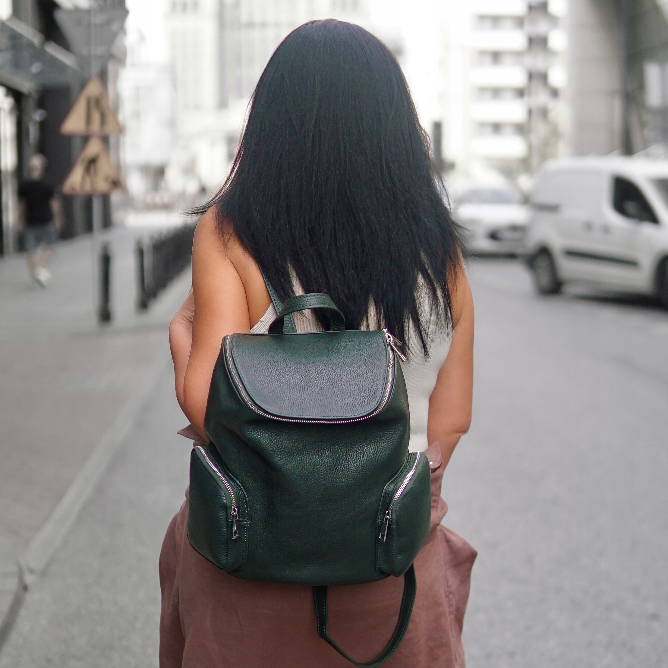 Batoh Tmavě zelený