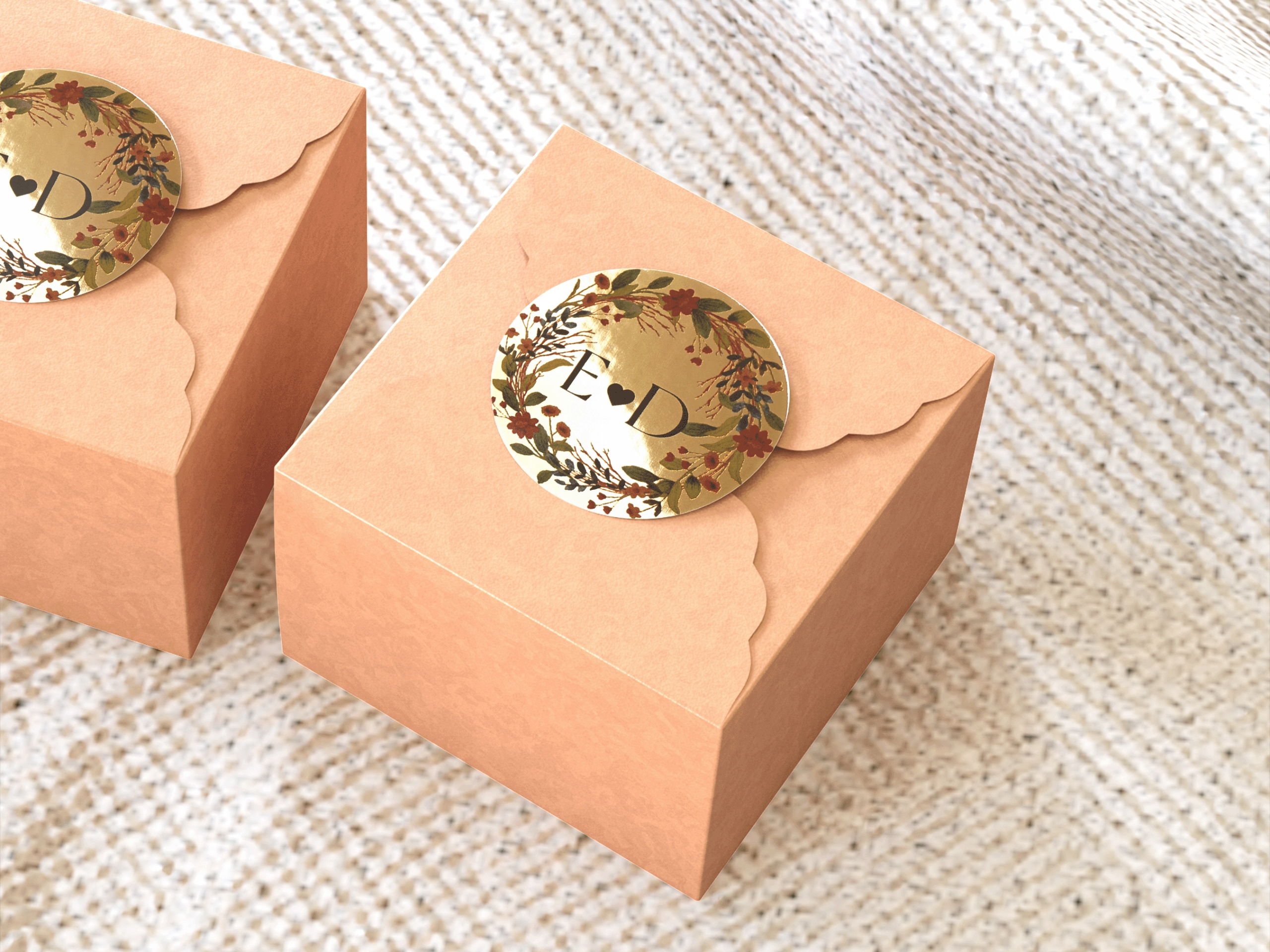 Naklejki ślubne złote ekskluzywne 96sz ślub wesele Kolor złoty