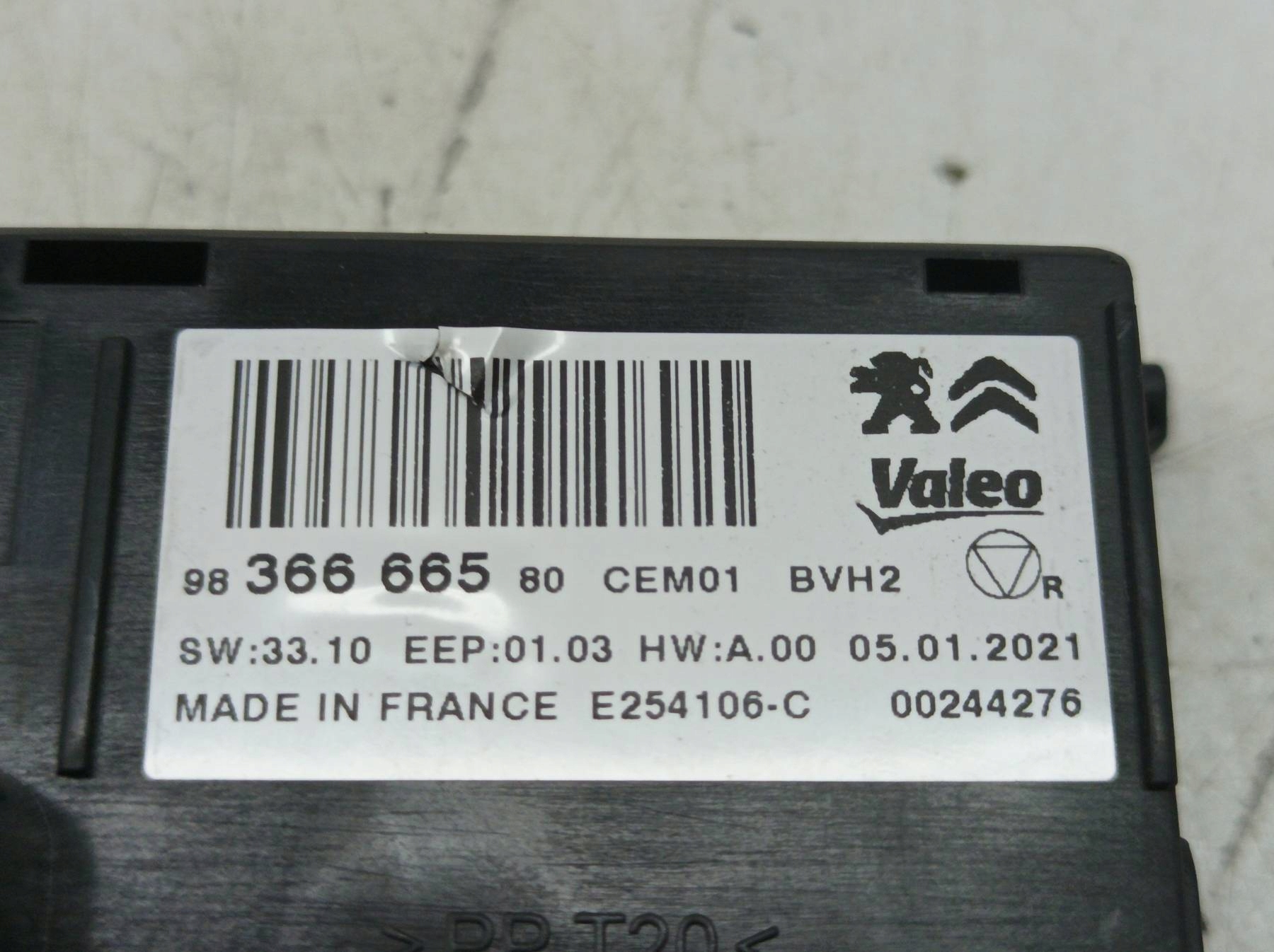 modul klimatizaci 9836666580 Citroen Berlingo III (2018- )