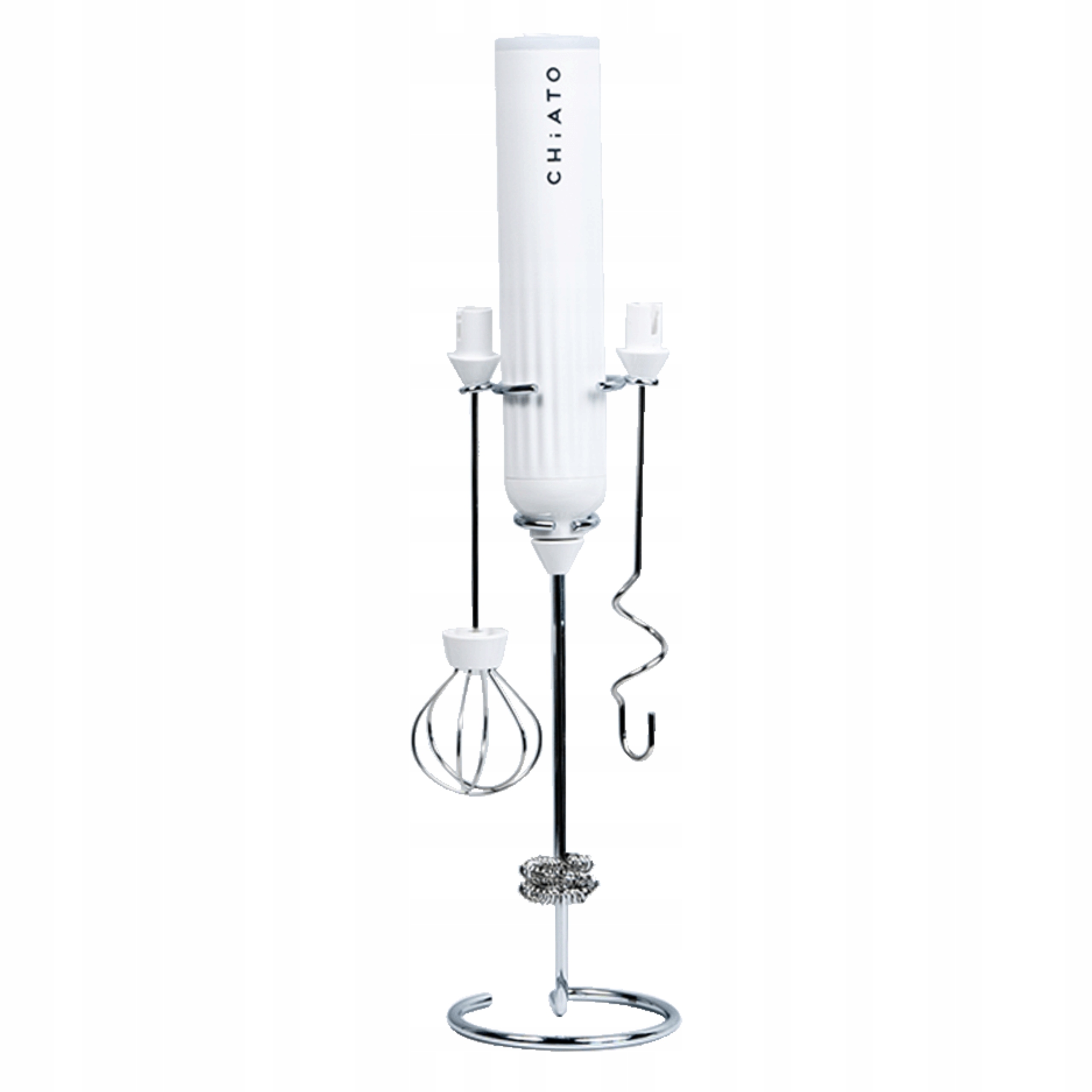 Spieniacz do mleka elektryczny CHiATO lattePLAY – biały