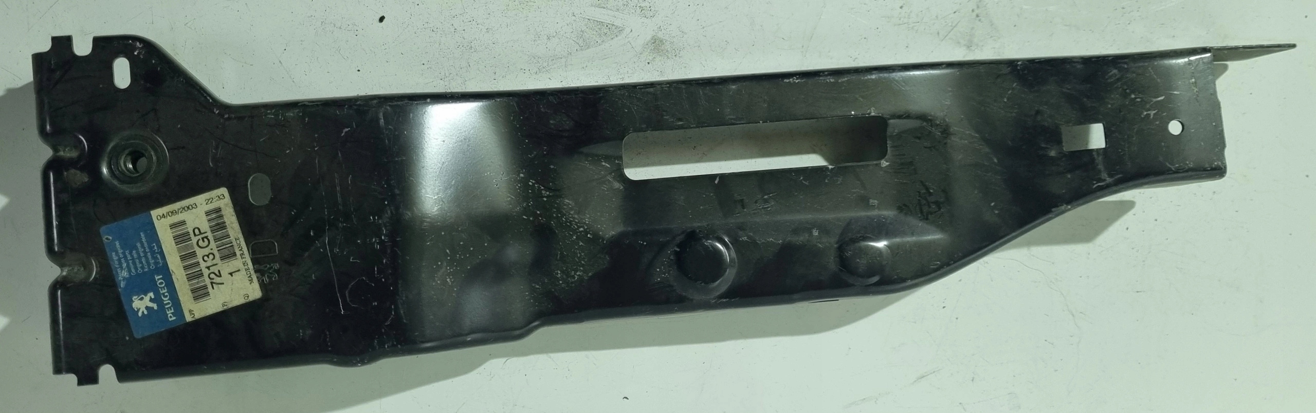 Support plaque Droit Avant REFLEKTORA PEUGEOT 307