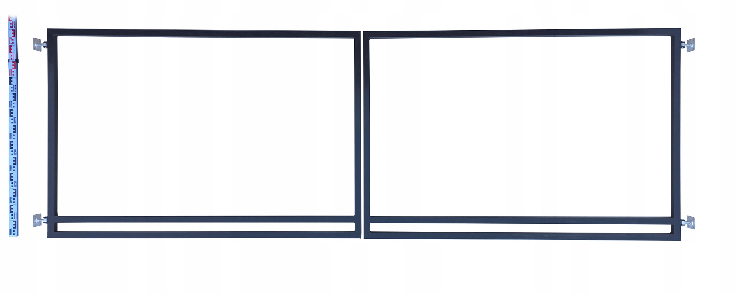 Brána Rama pro štafle a panely 130 cm grafit antracit RAL7016 štafle