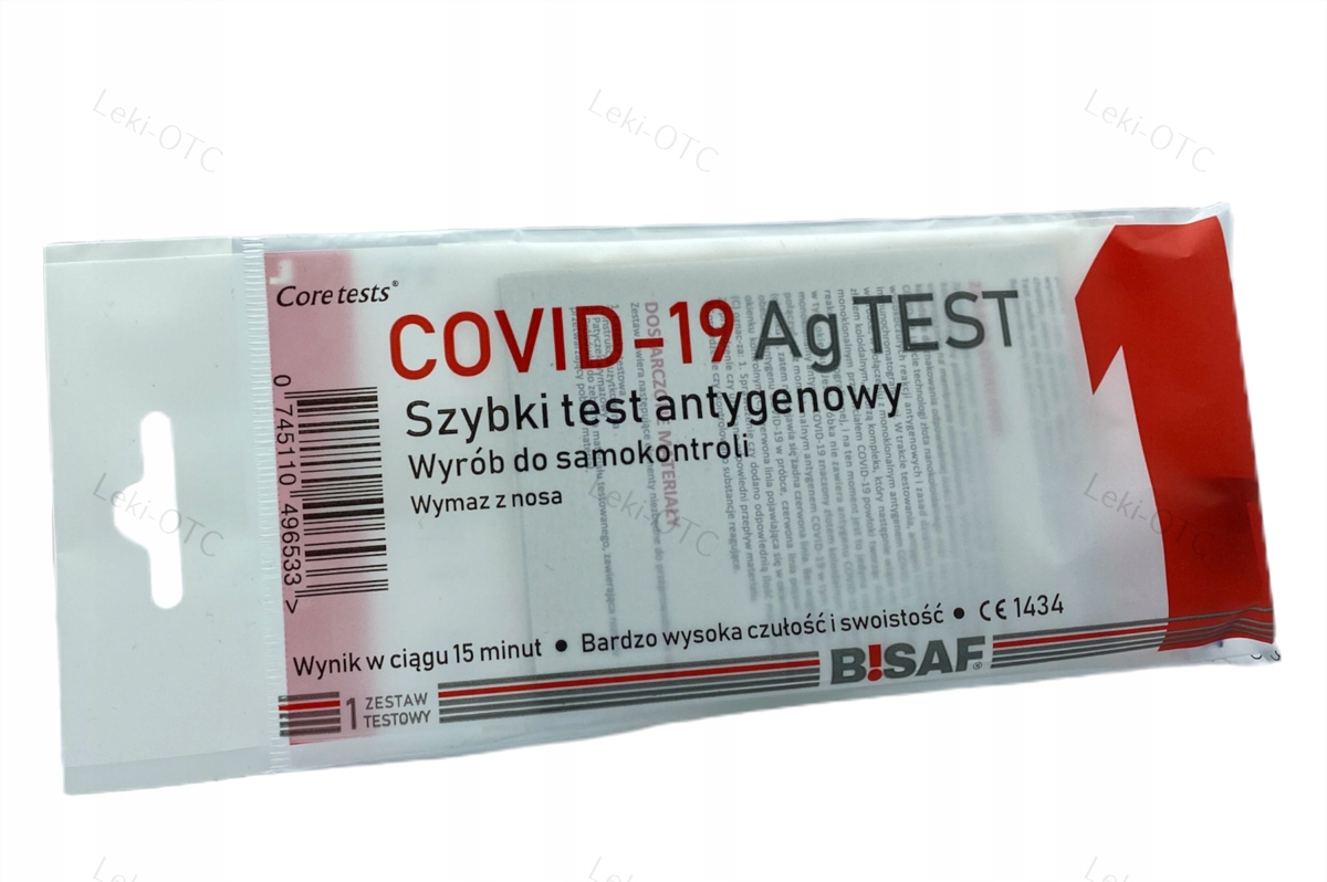 

Test Covid-19 Ag Bisaf szybki test antygenowy 1szt