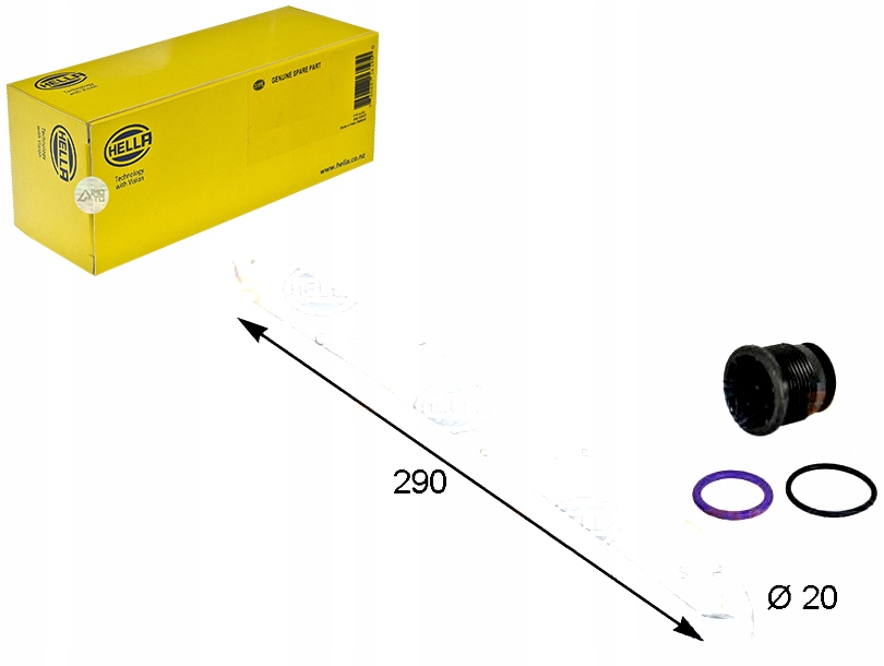 HELLA ОСУШУВАЧ КОНДИЦІОНЕРАq0298403a 351193281
