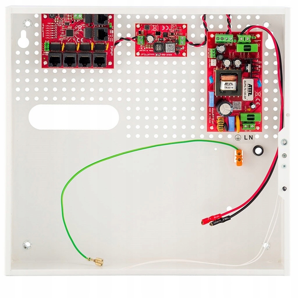 5-PORTOVÝ Poe Switch S Vyrovnávacou Pamäťou Atte IPUPS-5-11-F