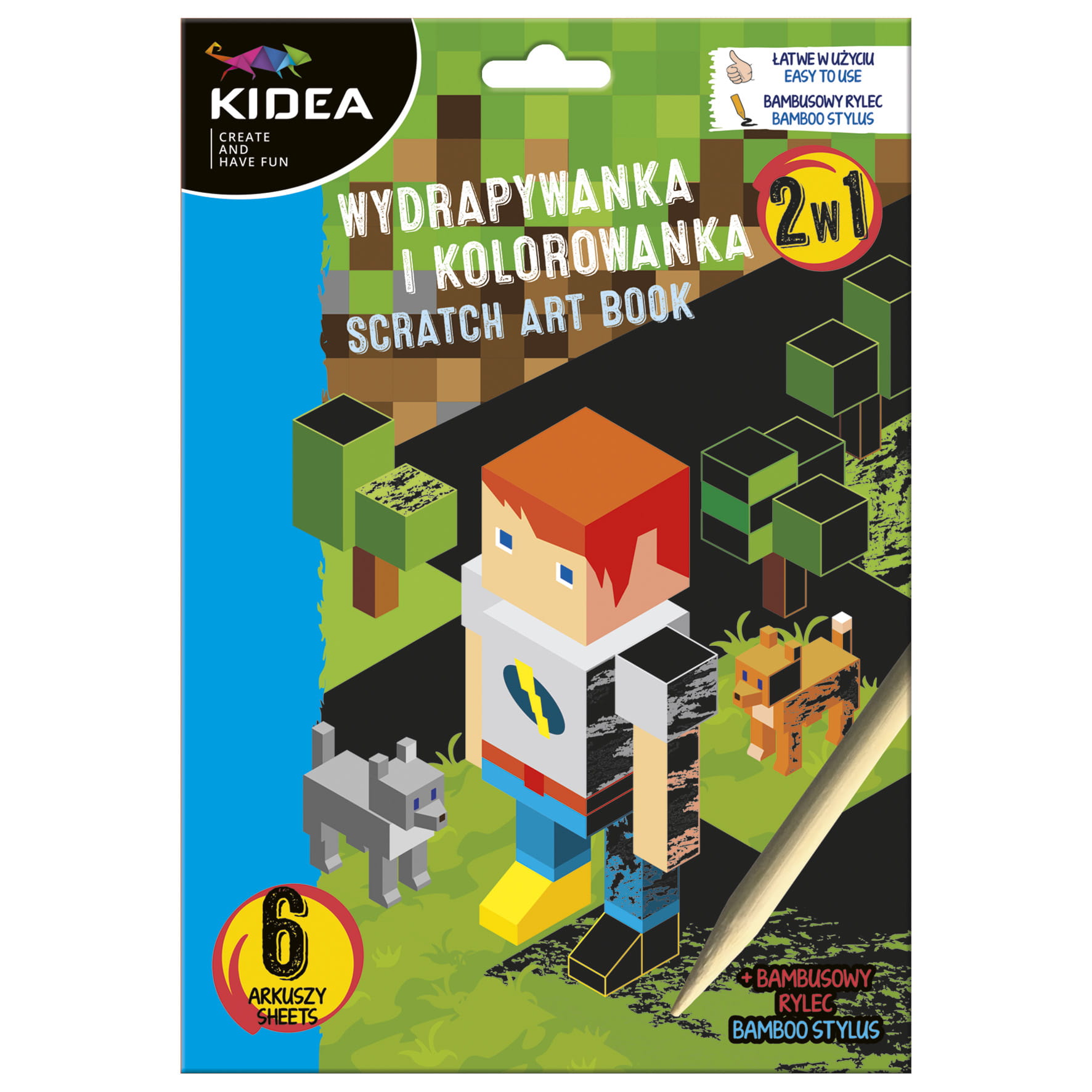 

Wydrapywanka i kolorowanka 2w1 zdrapywanka game