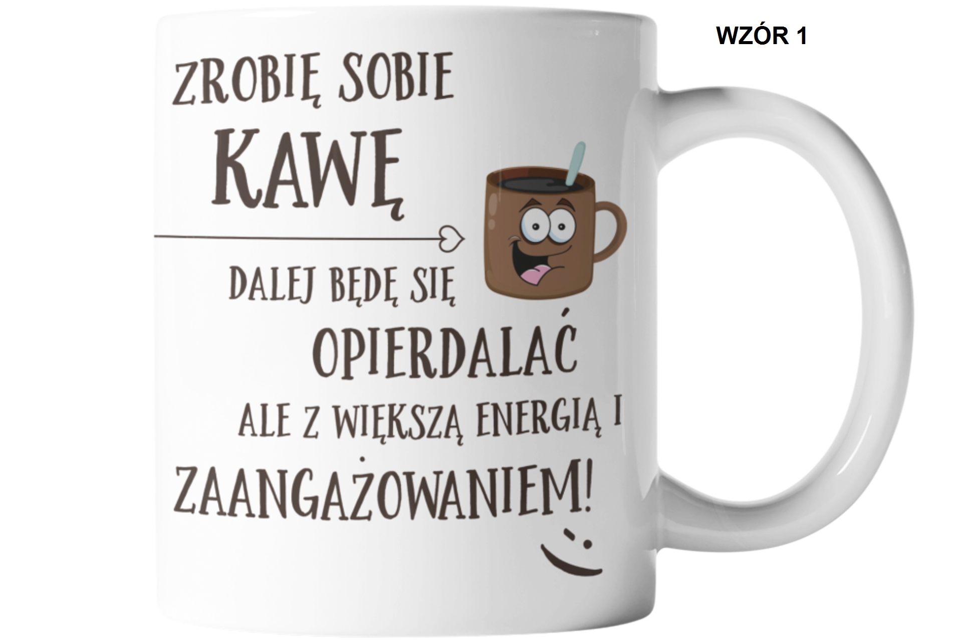 KUBEK ZABAWNY PREZENT PRACA KAWA KOLEGA KOLEŻANKA Marka inna