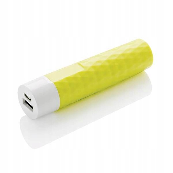 

Powerbank Zielony Geometryczny Kształt 2200 mAh